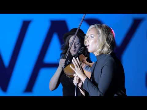 bleeding - Multi-Platinum selling artist Leona Lewis performed a world-first 'Gig on a Wing' performance to celebrate the launch of British Airways A380 to Hong Kong la...