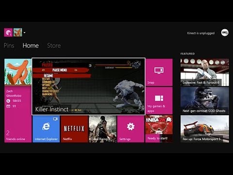 how to snap back to game xbox one
