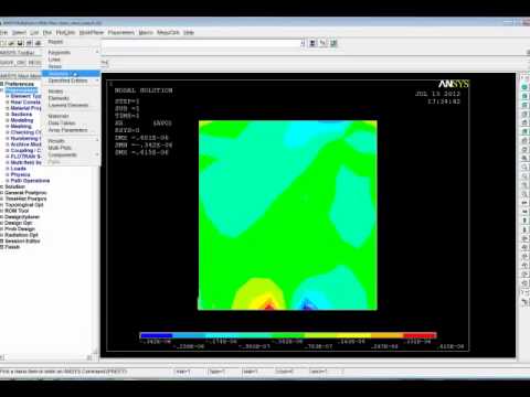 how to apply symmetry boundary condition in ansys