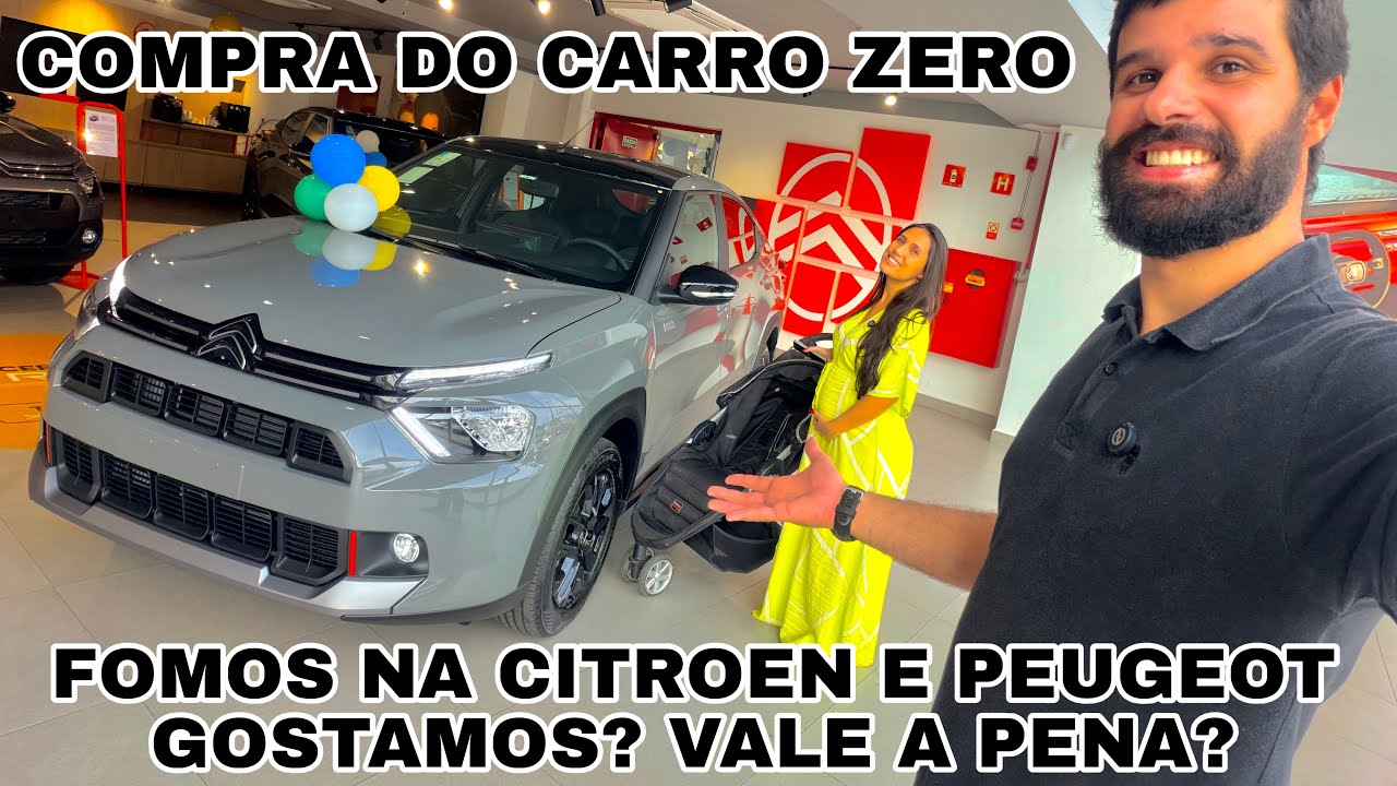 ESCOLHENDO NOSSO CARRO ZERO NA CITROEN E PEUGEOT | O QUE ACHAMOS?