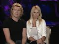 actress pamela anderson and magician hans klok discuss the debut of their new las vegas show 