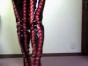 Black and Red Crotch High Boots Black and Red Crotch High Boots