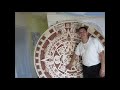Click here to watch this video TWO METER AZTEC CALENDAR PART TWO