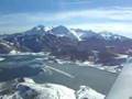Flying on mountains near L'AQUILA - ABRUZZO