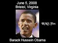 Barack Obama - Blithering Idiot - Bristol, VA 6/5/08 Barack Obama - Blithering Idiot - Bristol, VA 6/5/08