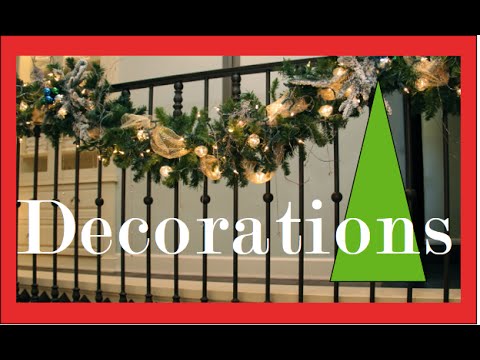 how to attach ornaments to garland