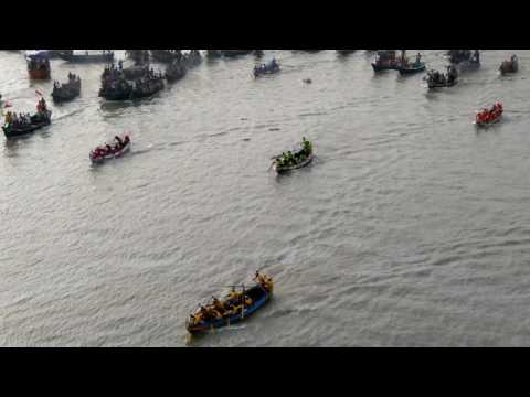 নৌকা বাইচ প্রতিযোগিতা-২০১৭, কর্ণফুলী নদী (Boat competition of 3rd karnaphuli Bridge))