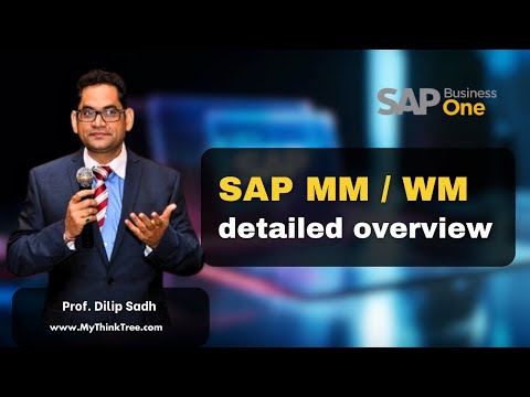 SAP MM WM detailed overview by Dilip Sadh