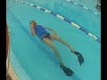 סט תרגילים בשחייה לסובלים מכאבי גב. חלק שלישי מתוך ארבע