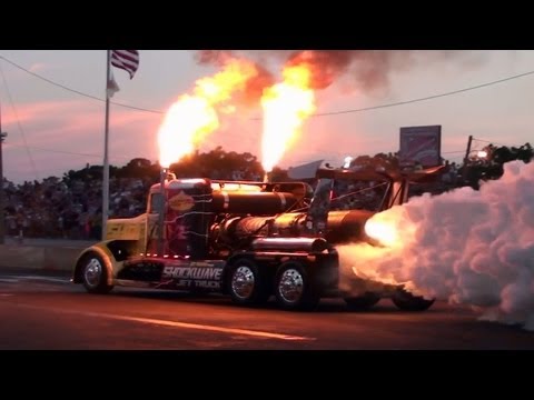 VIDEO: Un camión que supera los 640 km/h