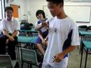 SAJC Physics :: Sze Wee's Board Breaking attempt 2