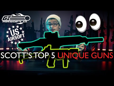 USAIRSOFT'S PICKED WHAT?! - Top 5 Unique Airsoft Guns | Airsoft GI