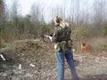 Shooting video james with M16