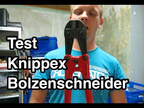 Test Knipex Bolzenschneider 71 72 610 | Bolzenschneider Test | Knipex Test