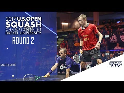 Squash: Men's Rd 2 Roundup Pt. 1 - U.S. Open 2017