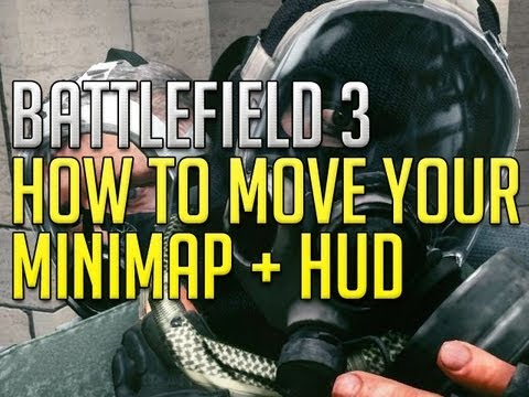 how to adjust minimap bf3