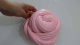 Tutkalsız Borakssız  BUBBLY Slime Nasıl Yapıl�