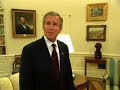 President George Bush Talks About His Experience In The Oval Office