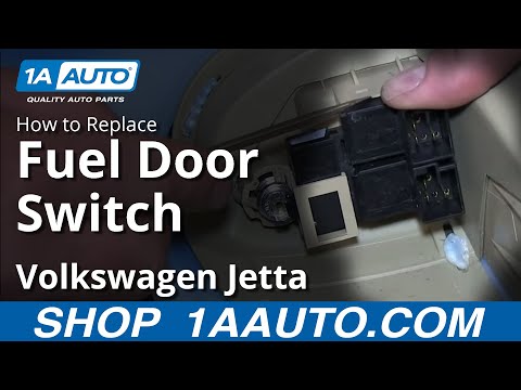 How To Install Remove Replace Fuel Door Switch 2000-05 VW Volkswagen Jetta