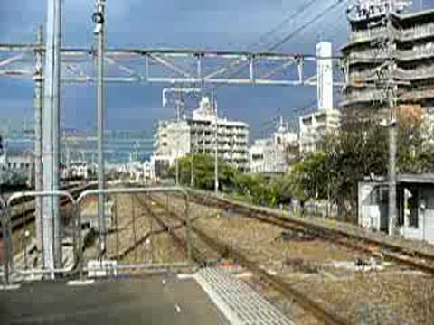 あすか　茨木駅通過