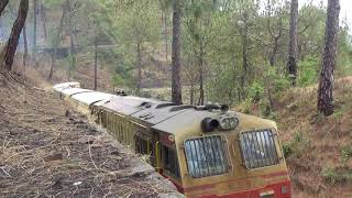 Kalka Shimla Express (52453) climbing the Sonwara Loop