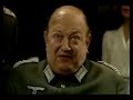 after the plot to get the two british airmen out failed, maria disguises them as waitresses at the caf�. meanwhile, a frustrated ren� returns to the painting of the fallen madonna with the big boobies. he hides it behind an ugly painting in his caf� which is immediately recognized by general von klinkerhoffen as a van gogh and requisitioned for his office in the chateau. he also requistions the two new maids in caf� ren� - or as they are better known: the two british airmen in disguise.

realizing that the two airmen will be recognized right away, michelle of the r�sistance comes up with another hairbrained scheme of digging a tunnel from monsieur alphonse's morgue into the prisoner of war camp and smuggling in the two airmen into the camp.

to get the airmen to monsieur alphonse, edith comes up with a typical french saturday pastime: a fandango festival which ends in the husband running away with two ladies of the night and the wife killing them. using the captain's gun, loaded with blanks, madame edith 