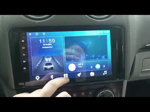 Штатная магнитола для Mercedes Benz ML\GL на Android