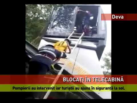 Blocaţi în telecabină