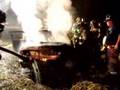 Central Nyack Fire Department Uses Car Fire Prop Pt.3