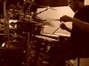 Raky on drums