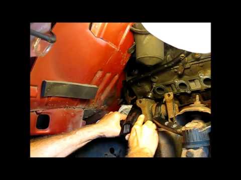 Removing the exhaust manifold from a 5.4L Ford F150 part 3: Drilling out a seized stud.