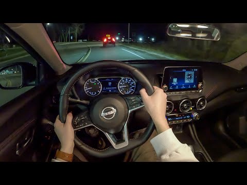 2024 Nissan Sentra SR - POV Night Drive (Binaural Audio)
