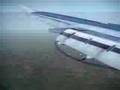 Lufthansa A340-600 landing in Dubai OMDB fs9 Bad weather