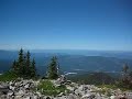 Pacific Northwest Trail - View from Ambercrombie Mt.