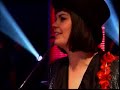 british soul singer nate james performs back to you from his album kingdom falls on later... with jools holland - 8 feb 2008