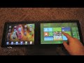 Windows 8 vs Apple iPad hands on