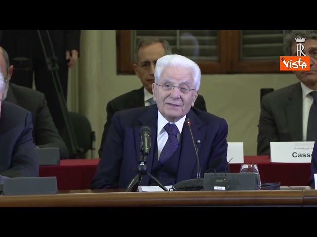 Mattarella: Passaggio all'Euro frutto di coraggio e visione, premiati da cittadini Paesi aderenti
