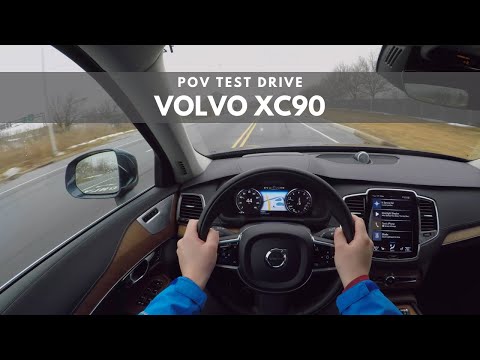2019 volvo xc90  pov test drive