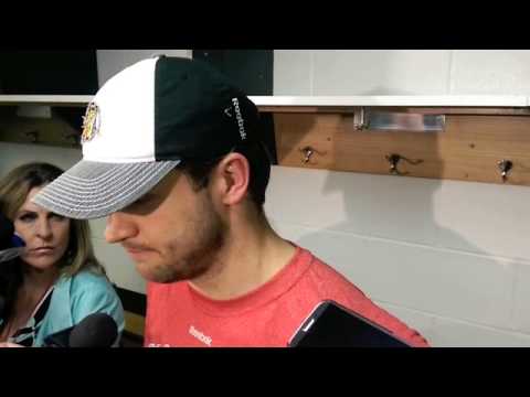 Brent Seabrook explains his big hit on David Backes