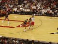 Rudy hits a 3 at the Blazer Fan Fest