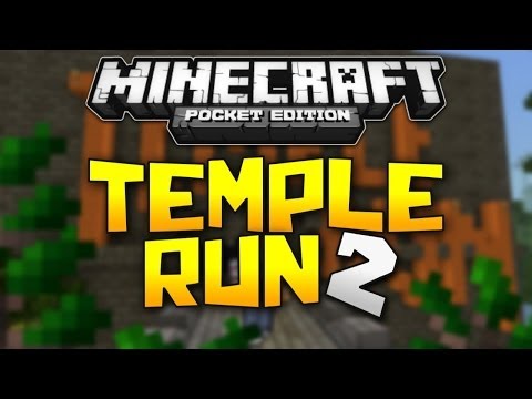 Minecraft PE: TEMPLE RUN 2