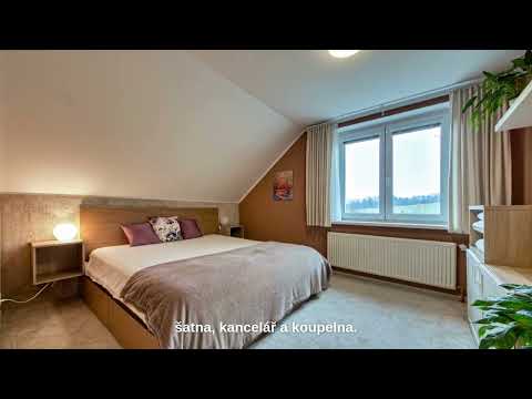 Video Prodej rodinného domu 5+kk, 140 m², pozemek 733 m² v obci Okrouhlo, blízko Prahy