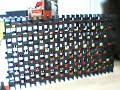 domino lines inside a domino wall! domino lines inside a domino wall!