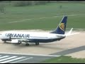 Nieudane kołowanie Ryanair na Lublinku/ Mistake during taxi