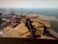 GTA 4 landing a stunt jump + a nice spot to land the chopper