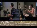 this is a side by side video of me playing the drums to ghwt and on a real drum kit!  the song is 