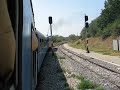 la bordul unui tren rapid