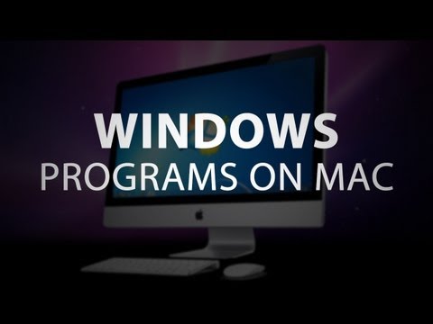 how to run windows programs on mac