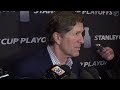 Game 2 Availability: Mike Babcock - April 13, 2019