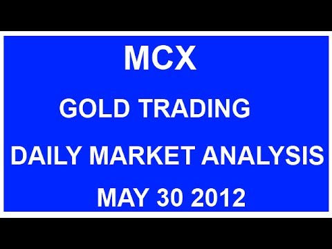 MCX GOLD Trading tips analysis MAY 30 2012-online commodity trading Chennai Tamil Nadu India.